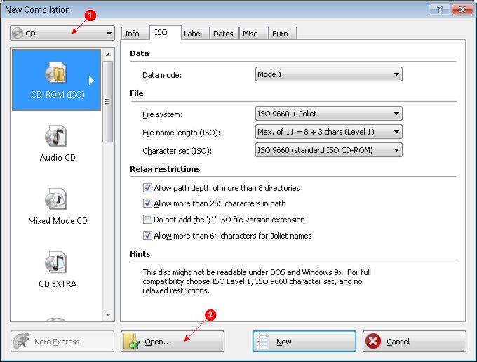 New Complication window